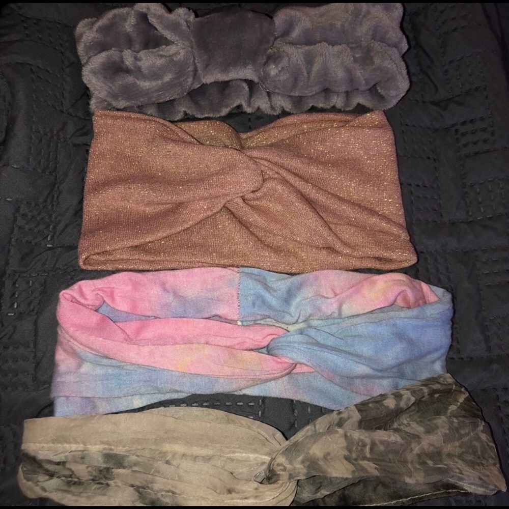 4 HEADBANDS SET